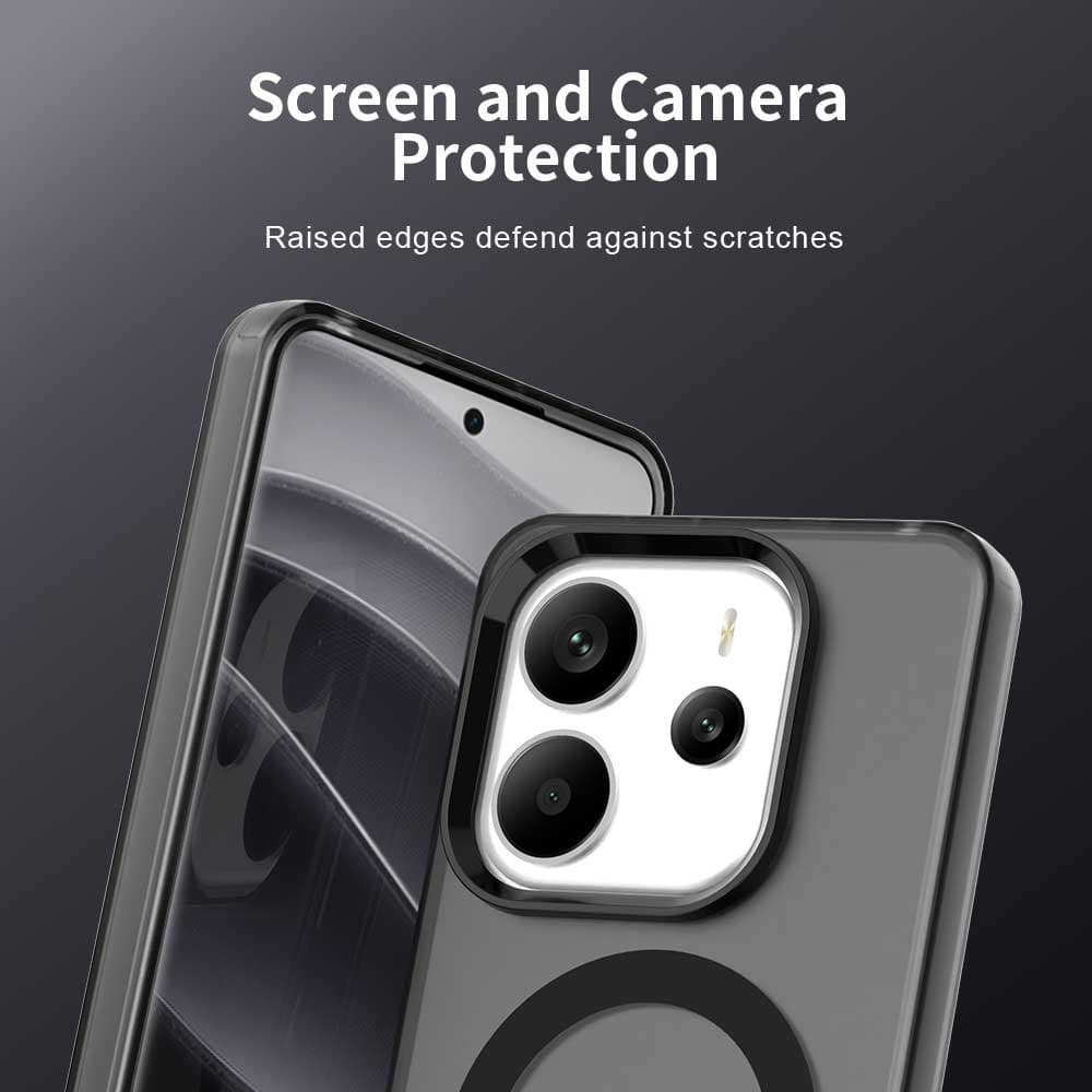 Techsuit CandyCase MagSafe pro Xiaomi Redmi Note 14 5G černý - náhled 2