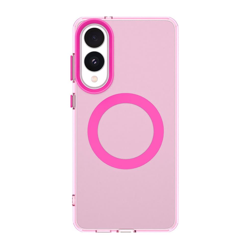 Techsuit CandyCase MagSafe pro Samsung Galaxy S25 Edge růžová - náhled 2