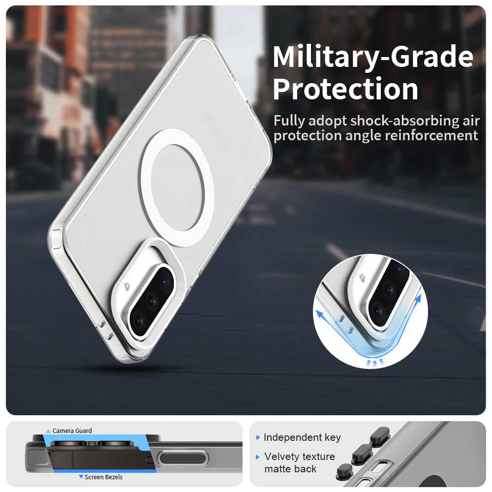 Techsuit CandyCase MagSafe pro Samsung Galaxy A56 5G bílý - náhled 2