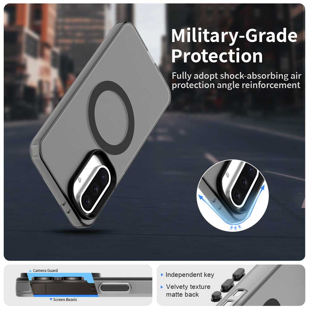 Techsuit CandyCase MagSafe pro Samsung Galaxy A56 5G černá - náhled 2