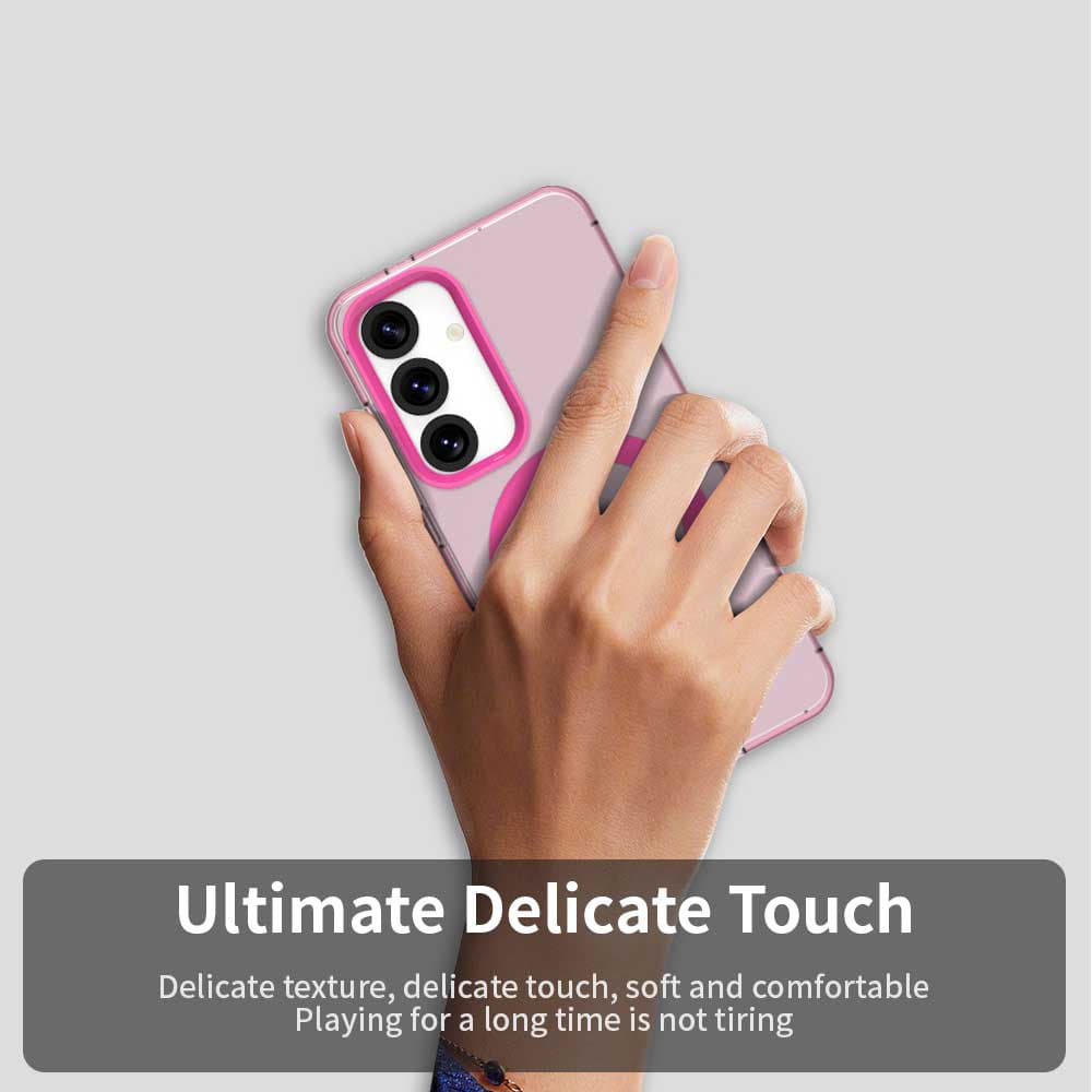 Techsuit CandyCase MagSafe pro Samsung Galaxy S23 FE růžová - náhled 2