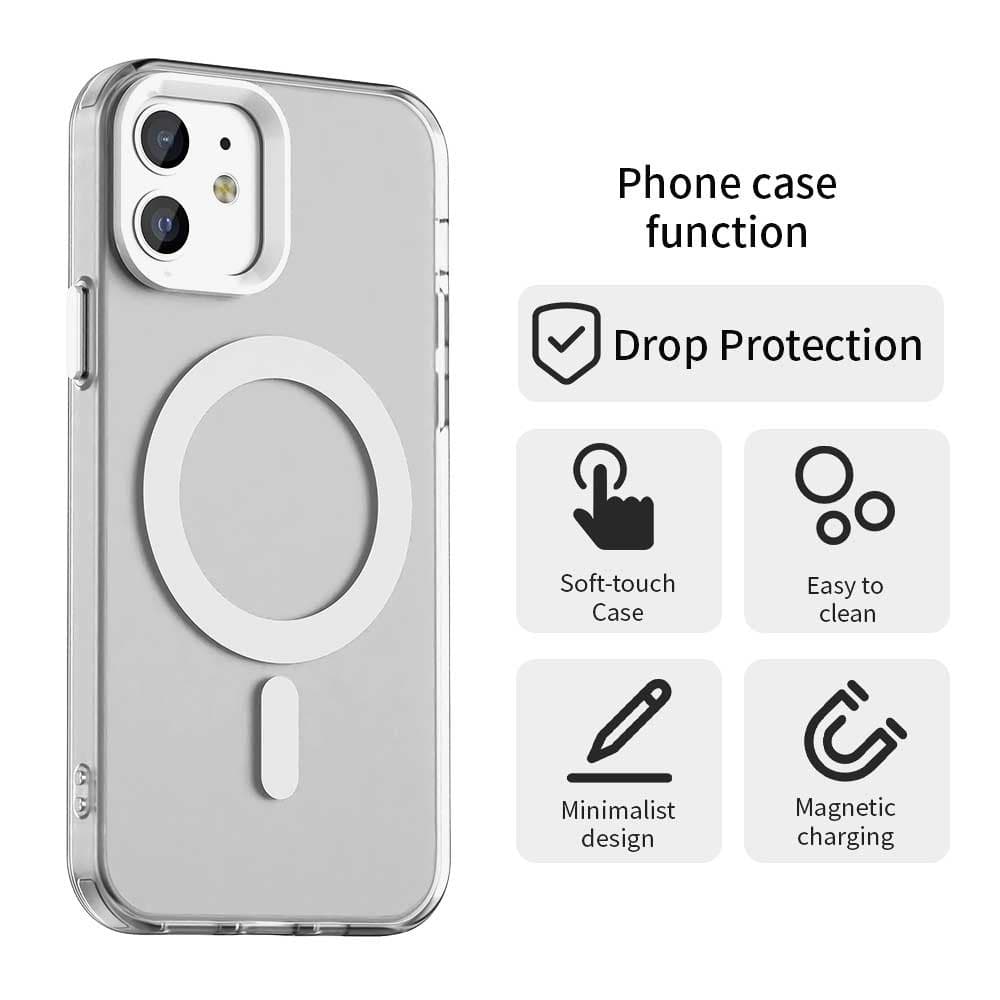 Techsuit CandyCase MagSafe pro iPhone 12 iPhone 12 Pro bílá - náhled 2