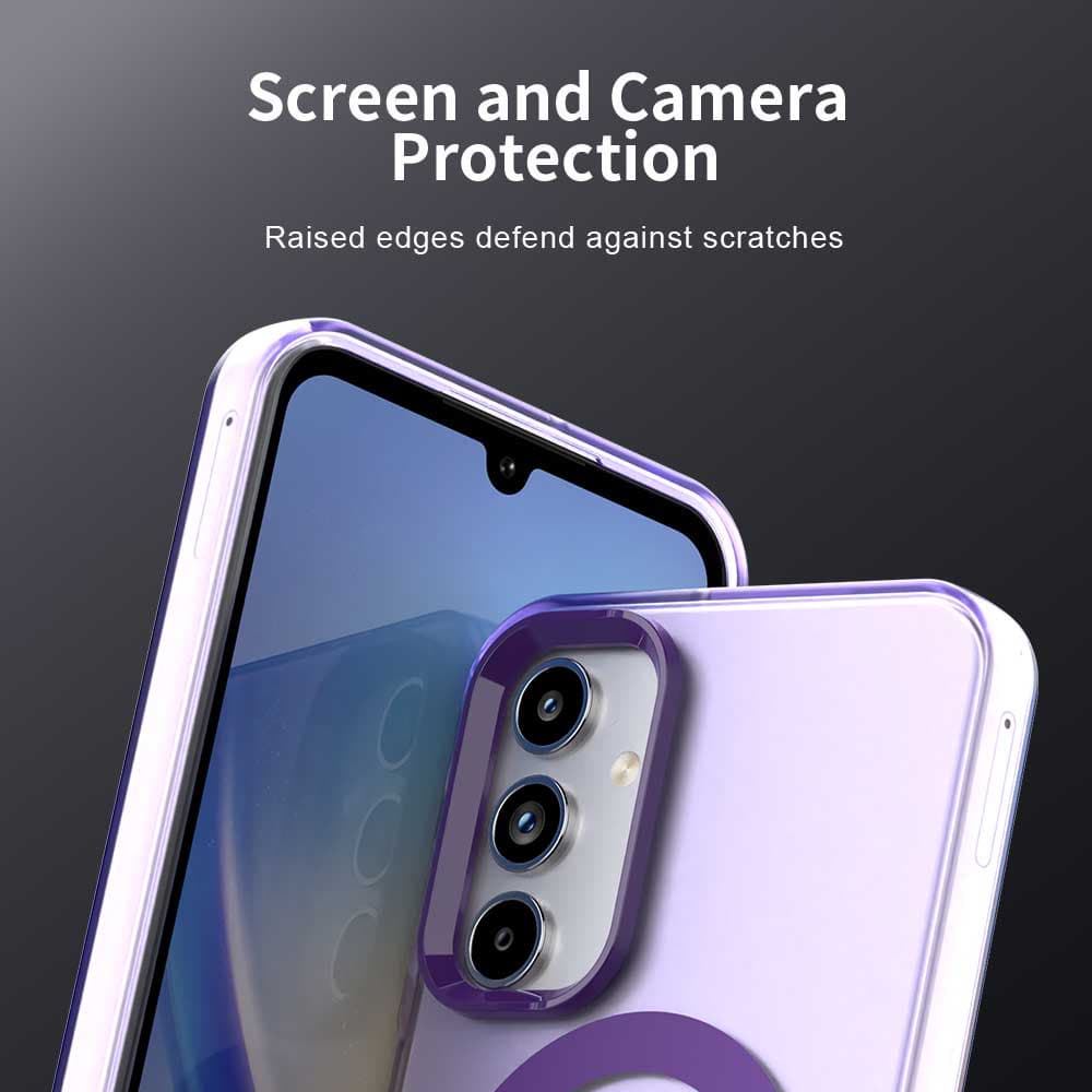Techsuit CandyCase MagSafe pro Samsung Galaxy A35 5G fialová - náhled 2