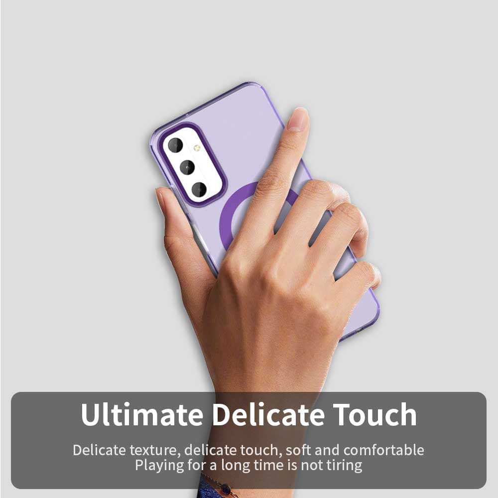 Techsuit CandyCase MagSafe pro Samsung Galaxy A05s fialová - náhled 2