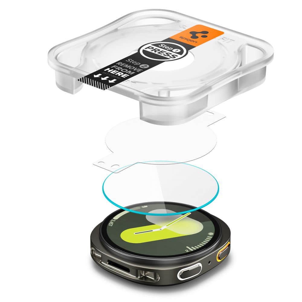 Spigen Glas.tR EZ Fit (2 pack) Samsung Galaxy Watch8 44mm čirý - náhled 2