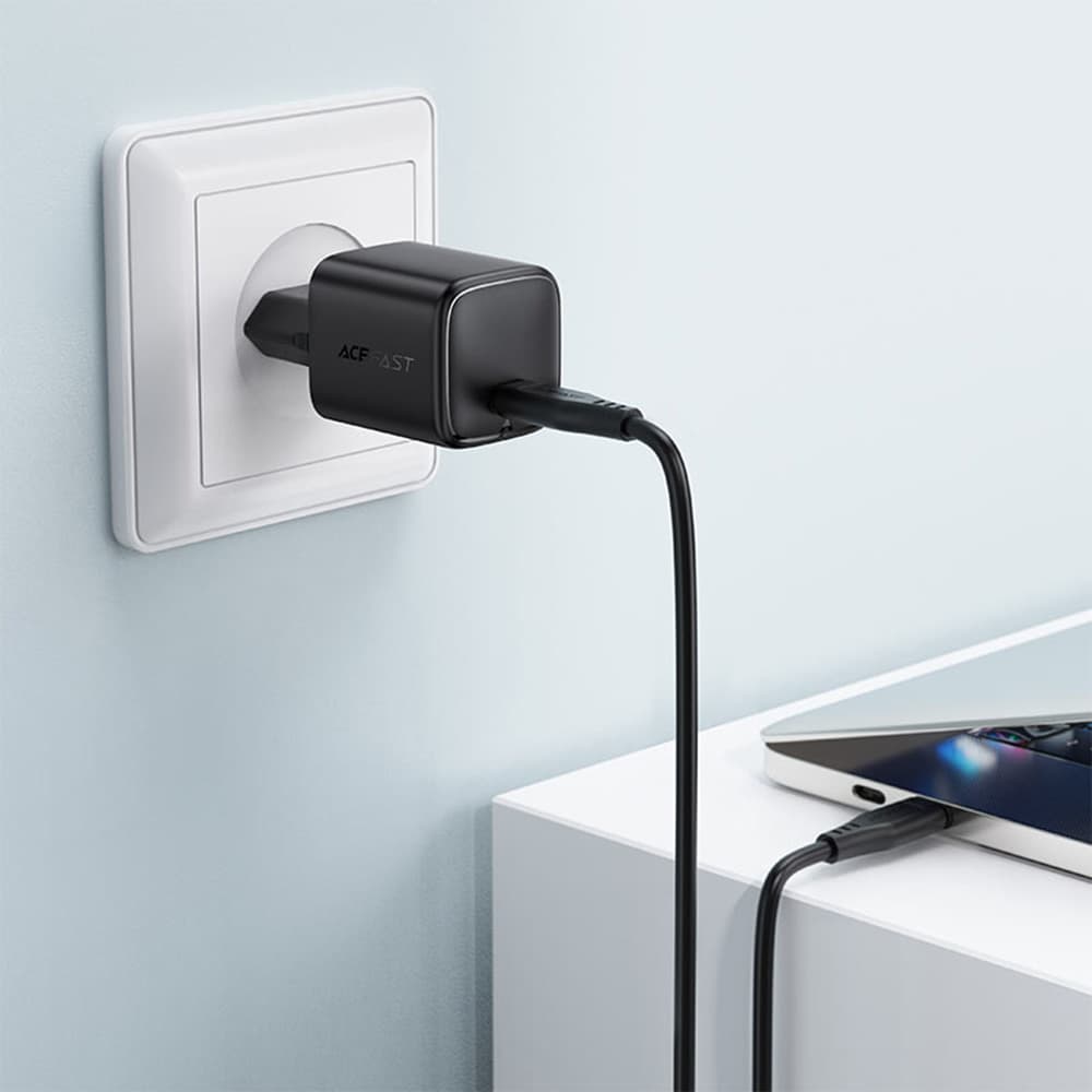 Nabíječka do zdi Acefast A119 GaN technologie rychlé nabíjení PD45W černá - náhled 2