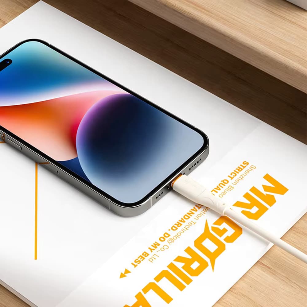 Kabel Blueo Ape Lengend Type-C na Type-C Rychlé nabíjení 1.5m Oranžová - náhled 2