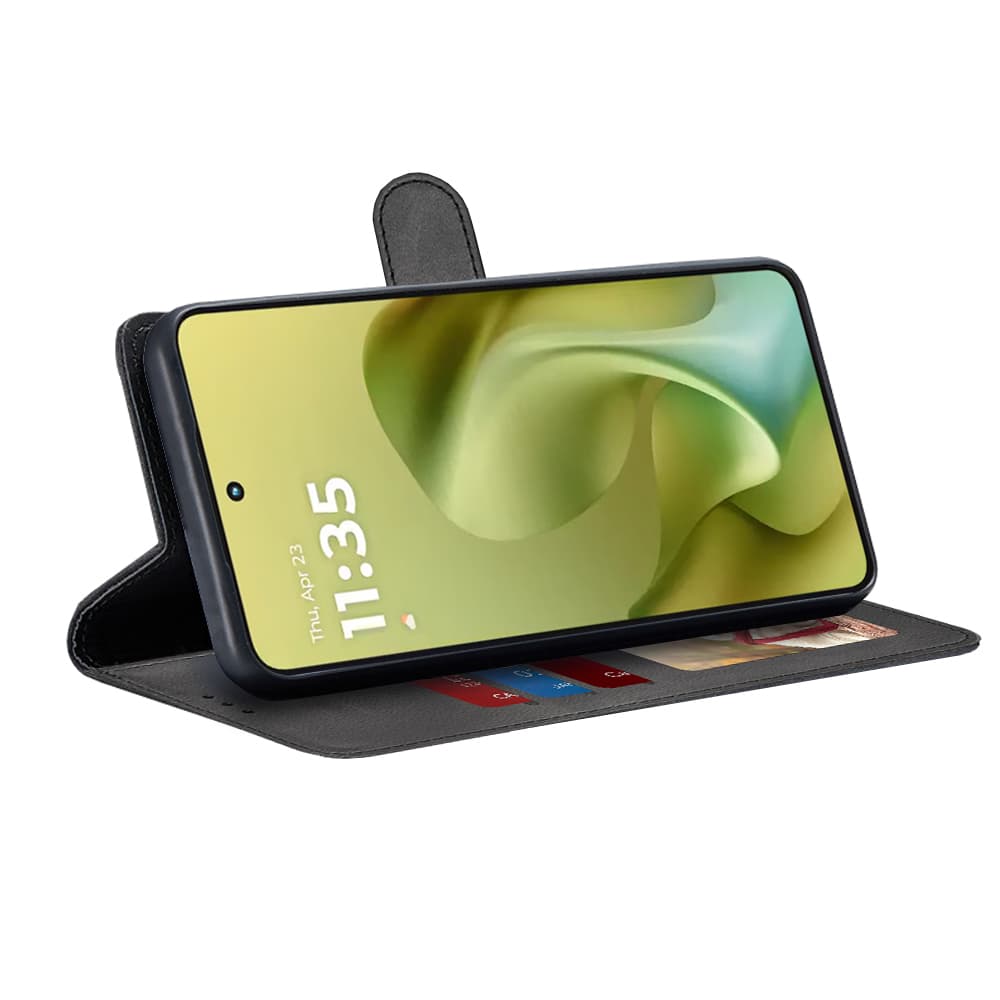 Techsuit kniha deníku pro Motorola Moto G86 černá - náhled 2