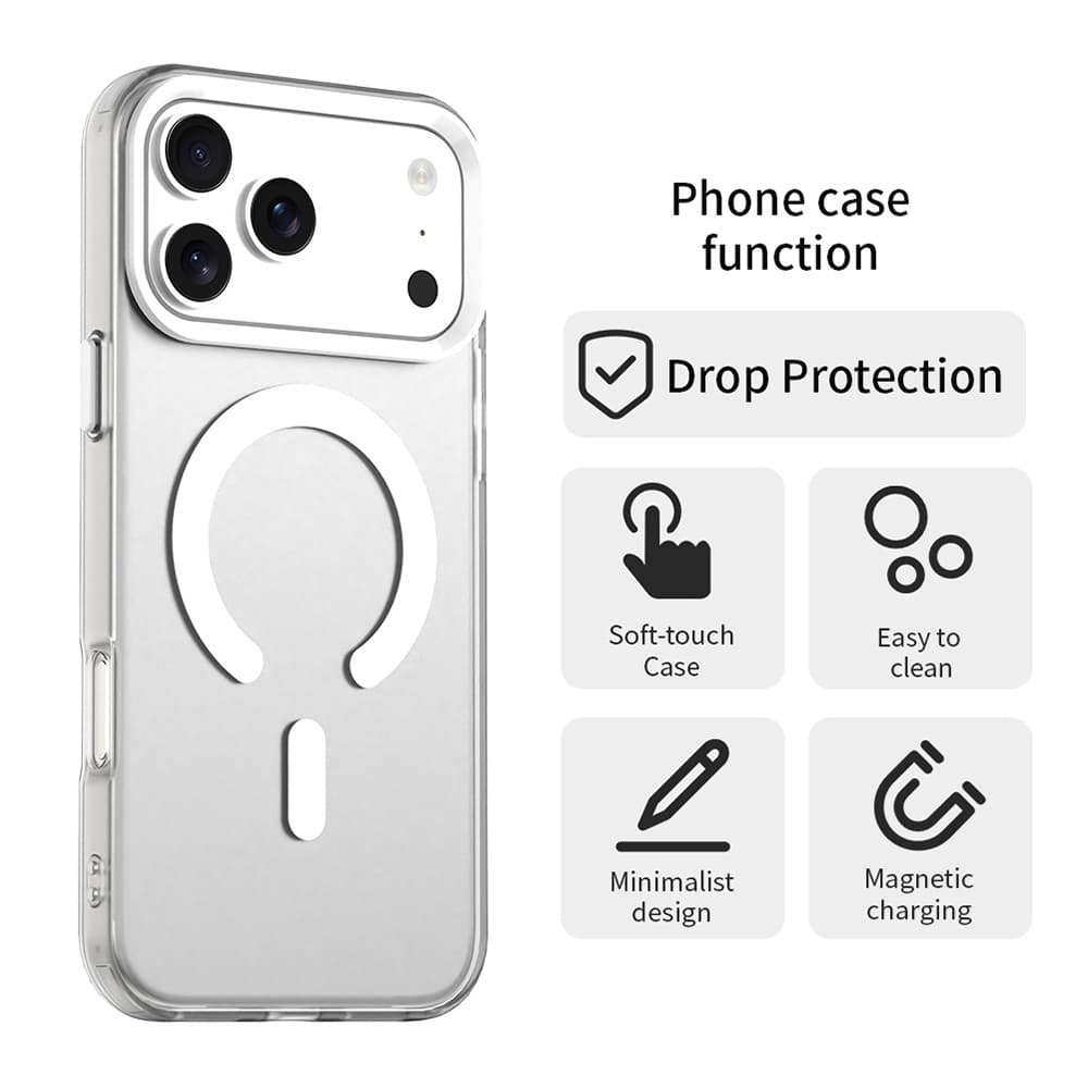 Techsuit CandyCase MagSafe pro iPhone 17 Pro bílý - náhled 2