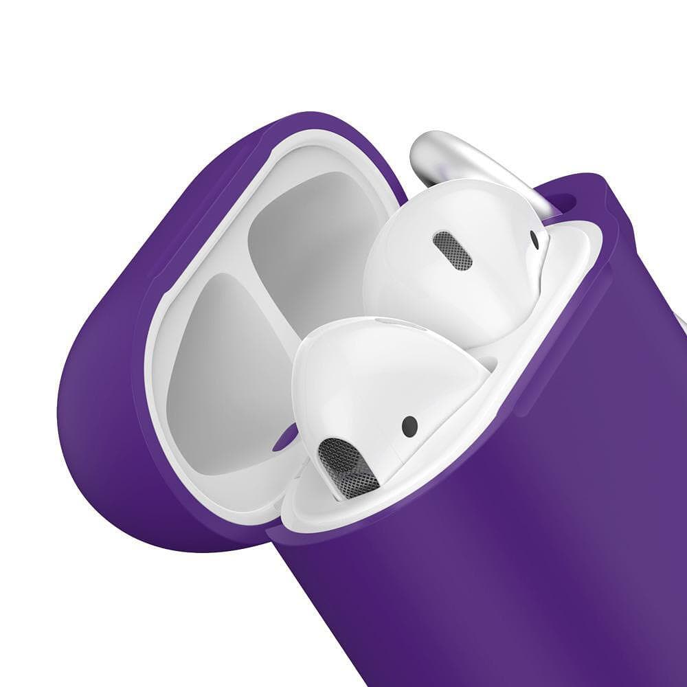 Blueo Liquid Silicone ochranné pouzdro pro AirPods 1 pískově růžová - náhled 2