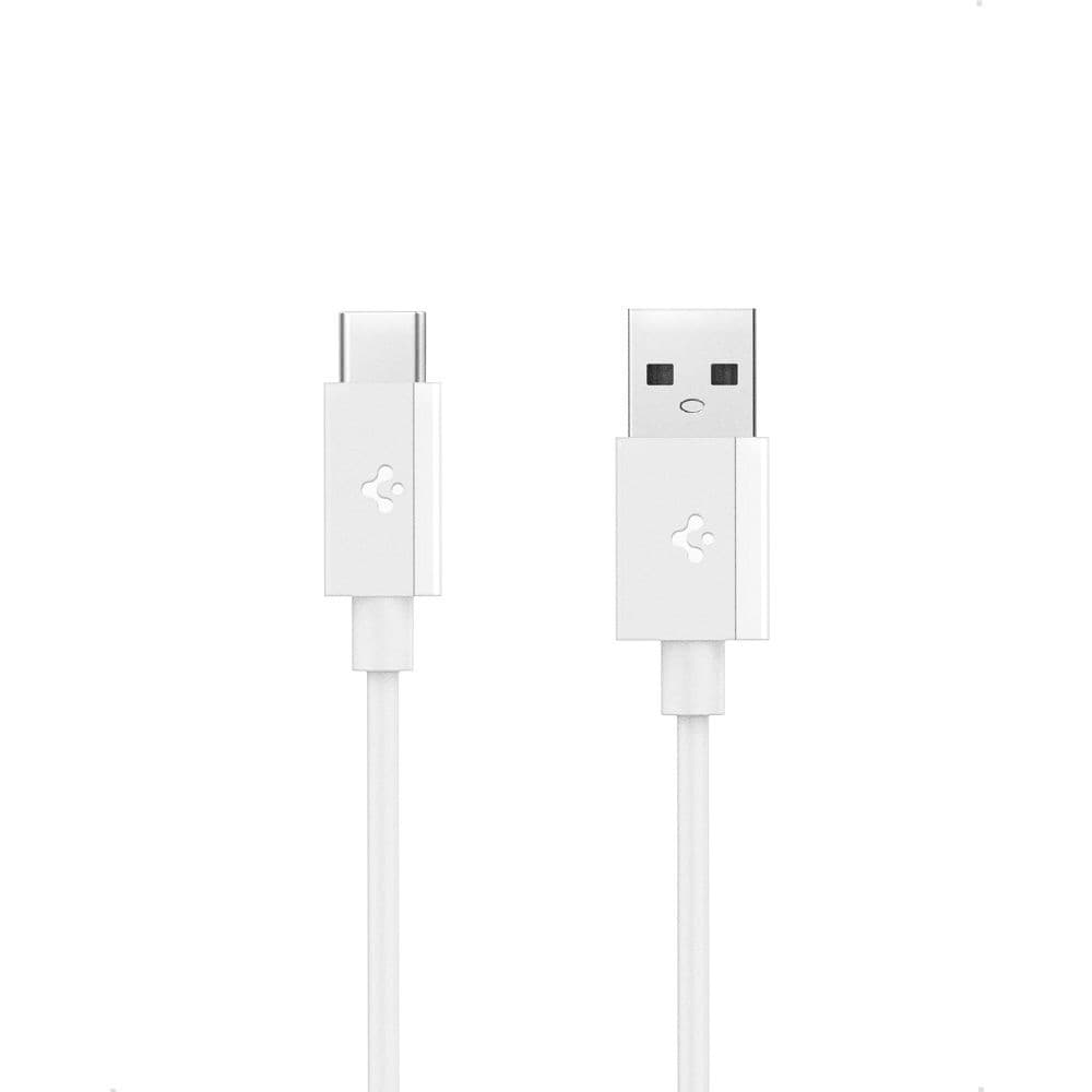 Spigen Data Cable Essential EB6020AC Rychlonabíjecí USB na Type-C 2m bílá - náhled 2