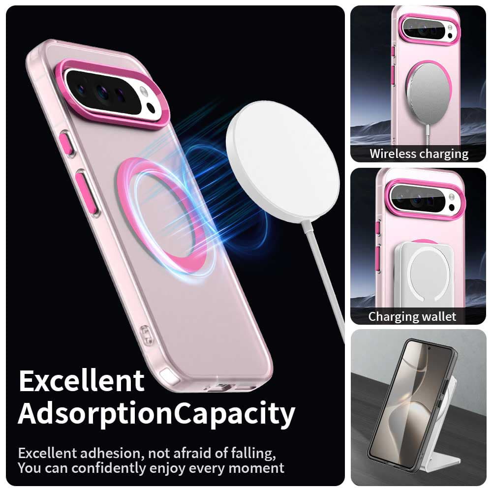 Techsuit CandyCase MagSafe Google Pixel 10 Pro XL růžová - náhled 2