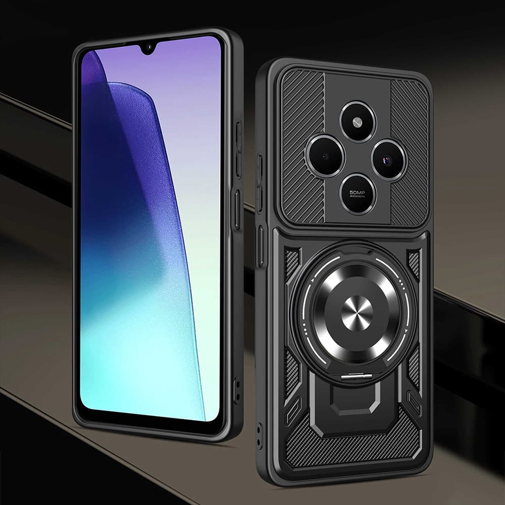 Techsuit RuggedCam pro Xiaomi Redmi 14C Poco C75 modrá - náhled 2