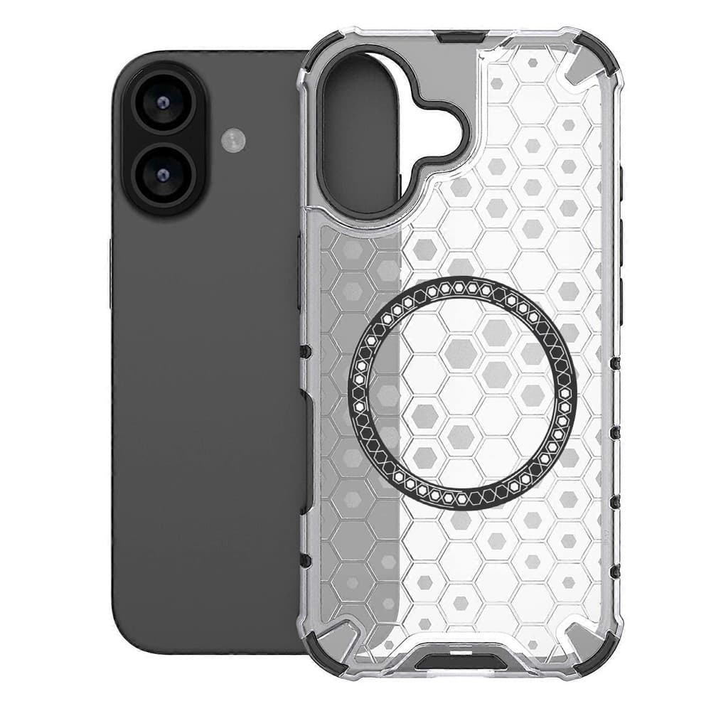 Techsuit HoneyComb Shield MagSafe iPhone 17 bílý - náhled 2