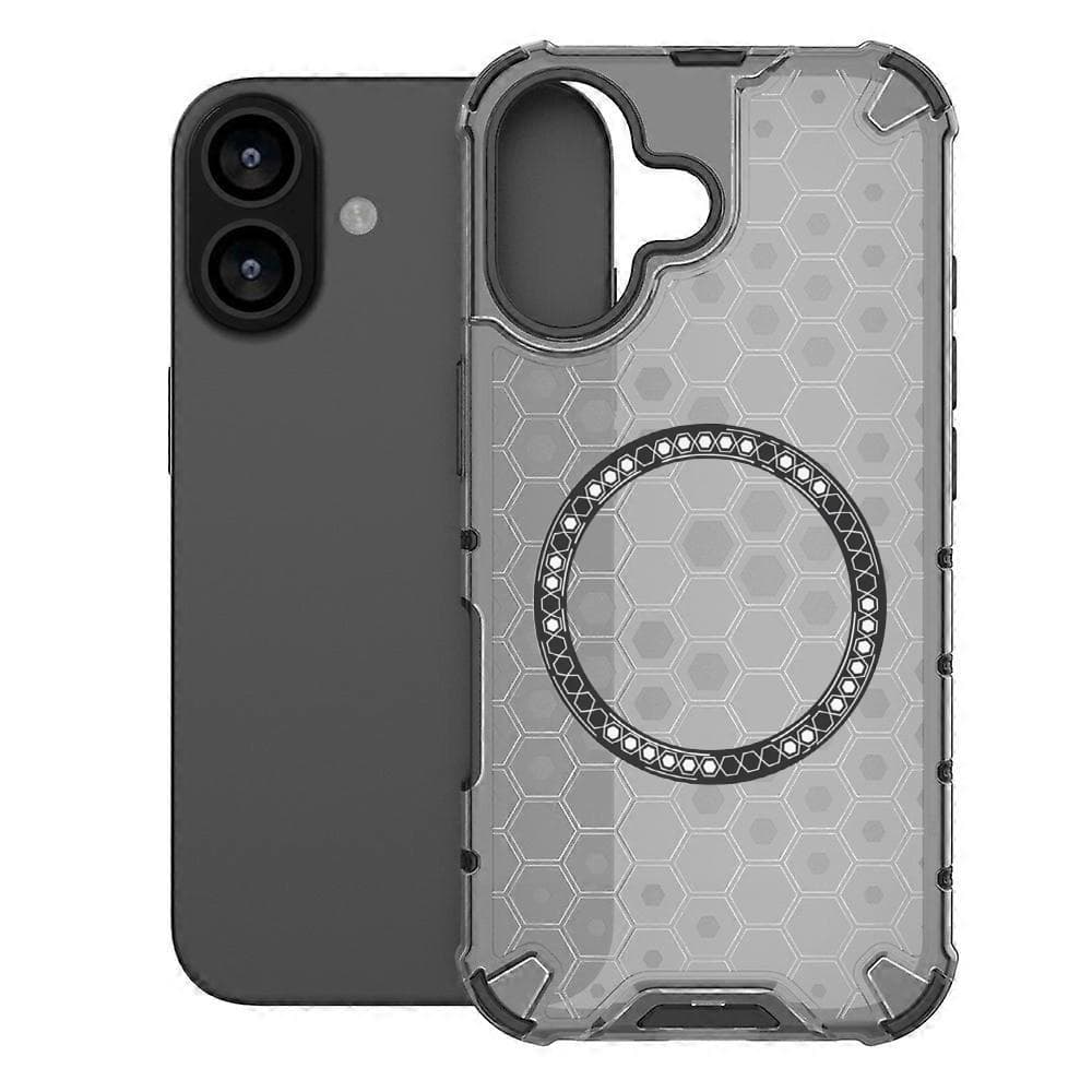 Techsuit HoneyComb Shield MagSafe pro iPhone 17 černý - náhled 2