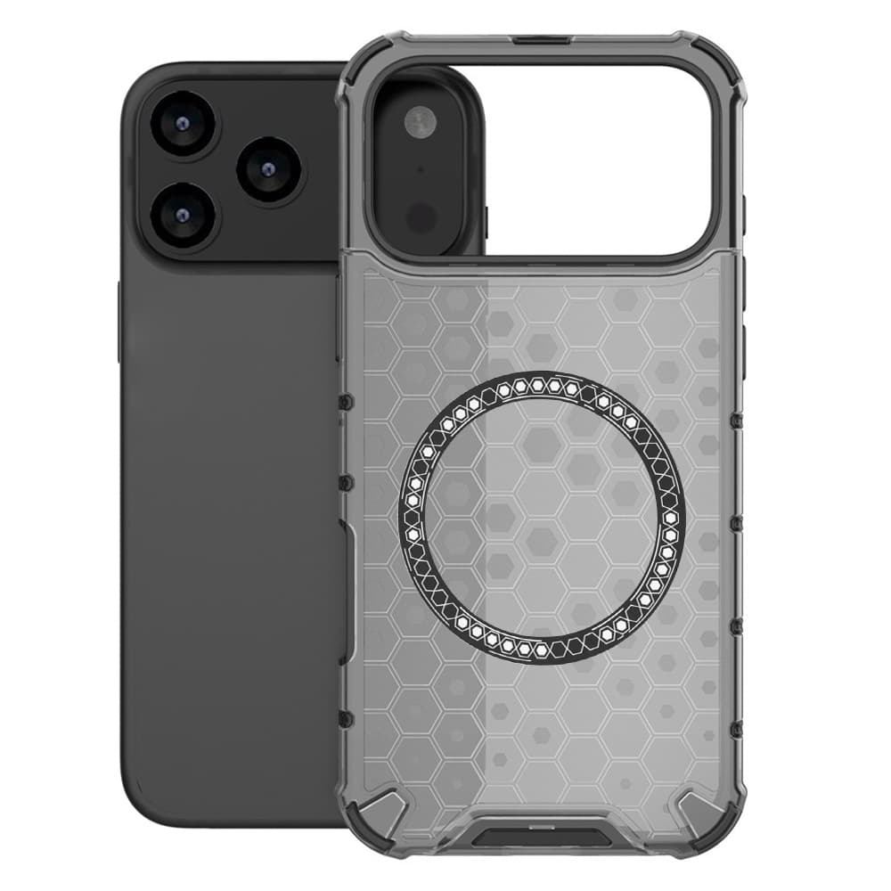 Techsuit HoneyComb Shield MagSafe pro iPhone 17 Pro černý - náhled 2