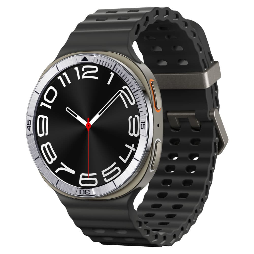 Spigen Bezel Tune Pilot pro Samsung Galaxy Watch8 44mm nerezová ocel stříbrná - náhled 2