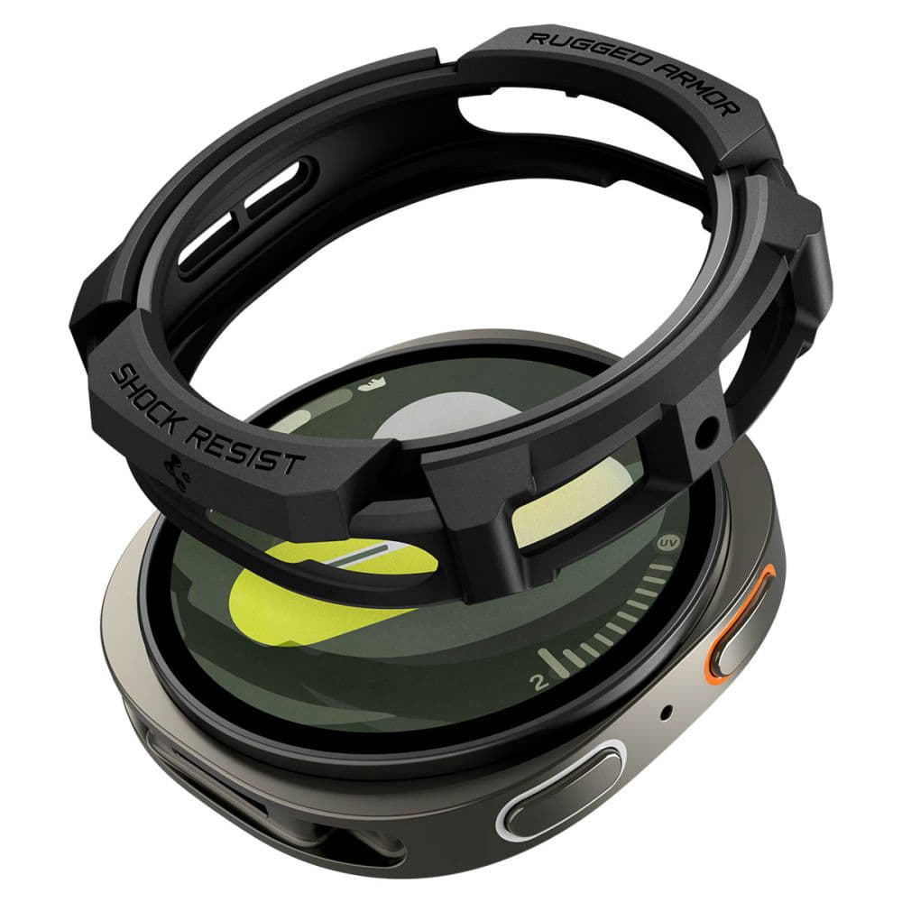 Spigen Rugged Armor pro Samsung Galaxy Watch8 40mm černá - náhled 2