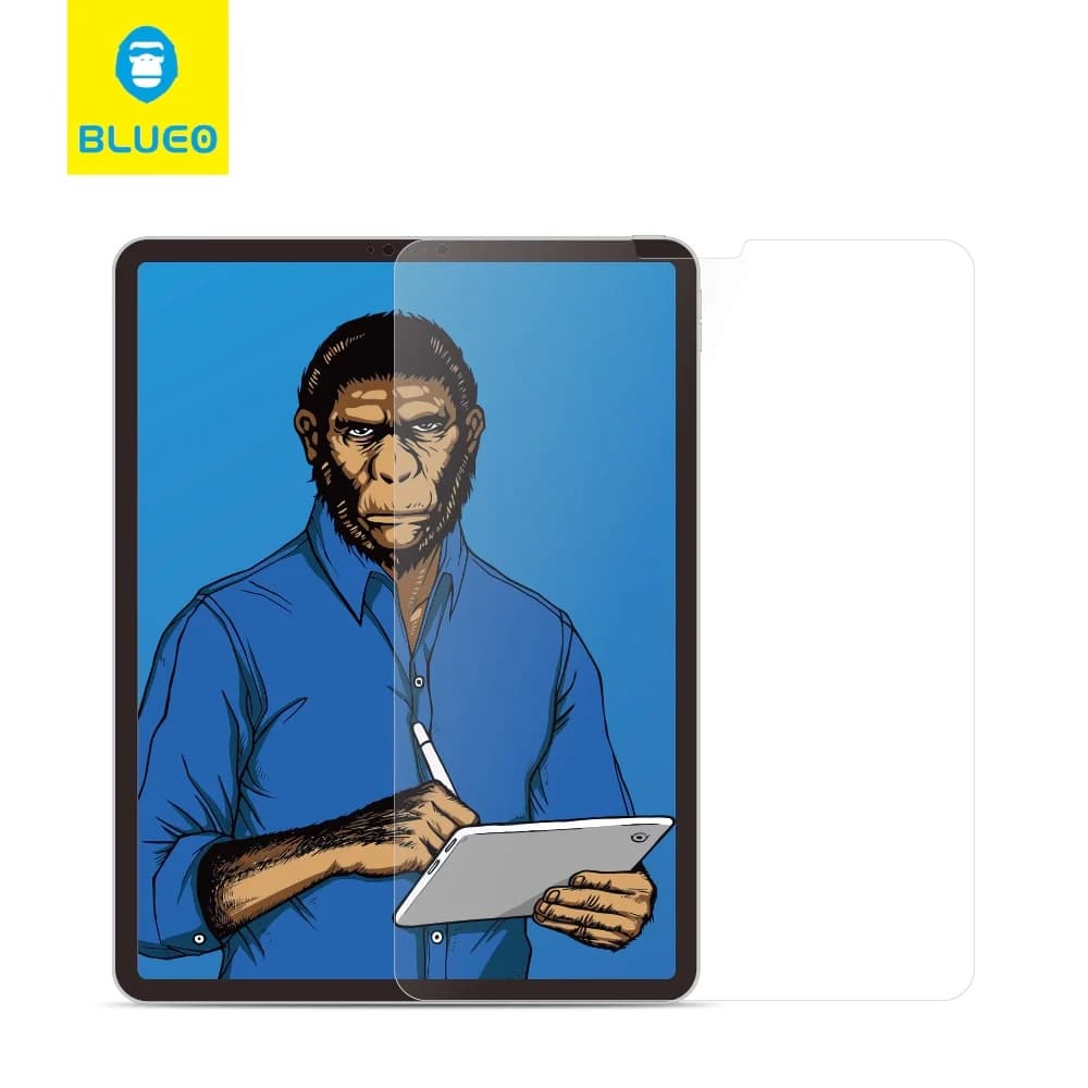 Blueo Speciální ochranná fólie na psaní iPad Pro 11 (2024/2025) matná čirá - náhled 2