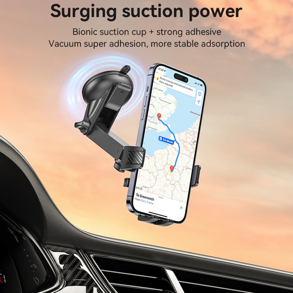 Yesido Car Holder C267 na palubní desku čelní sklo černý - náhled 2