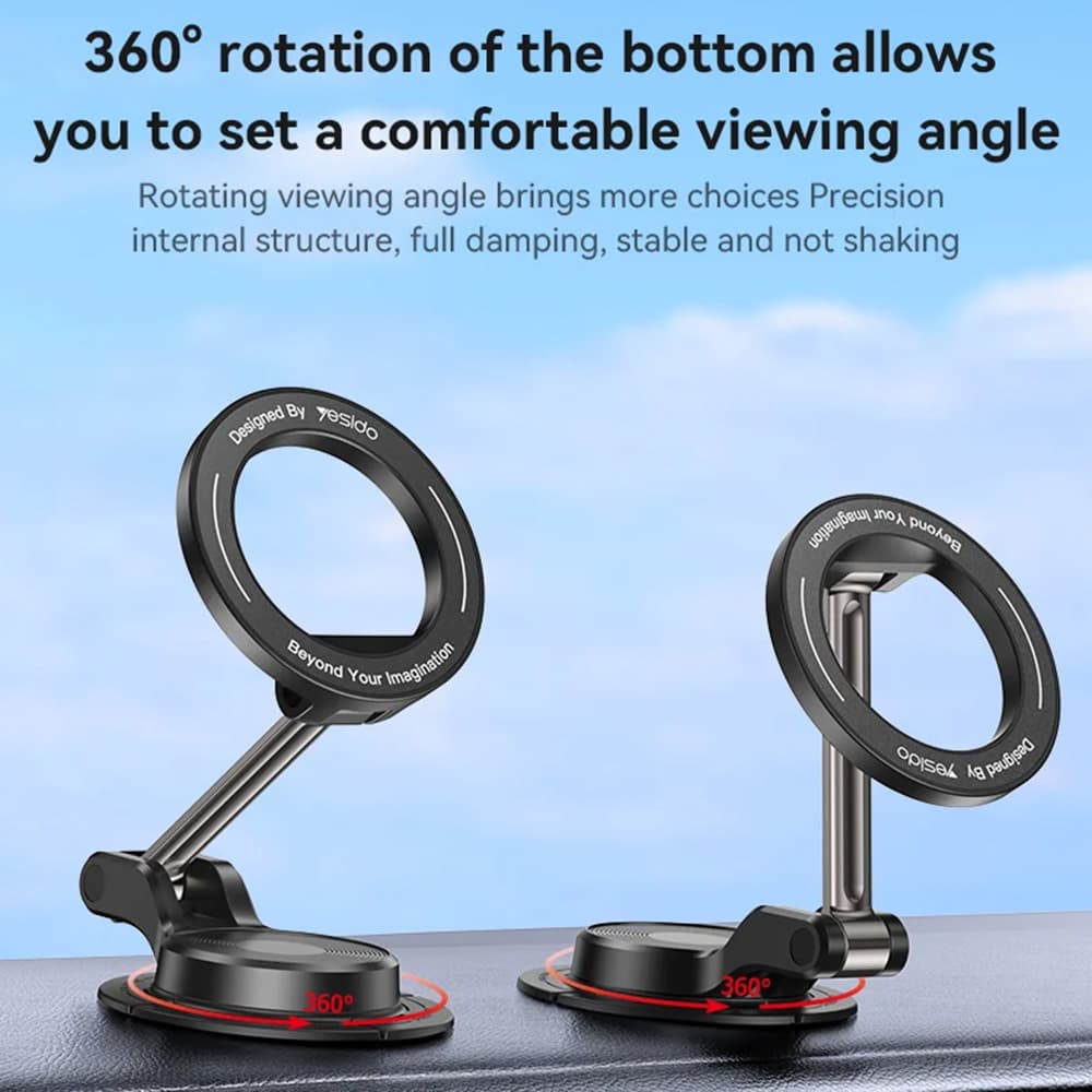 Yesido Car Holder C218 Magnetický na palubní desku černý - náhled 2