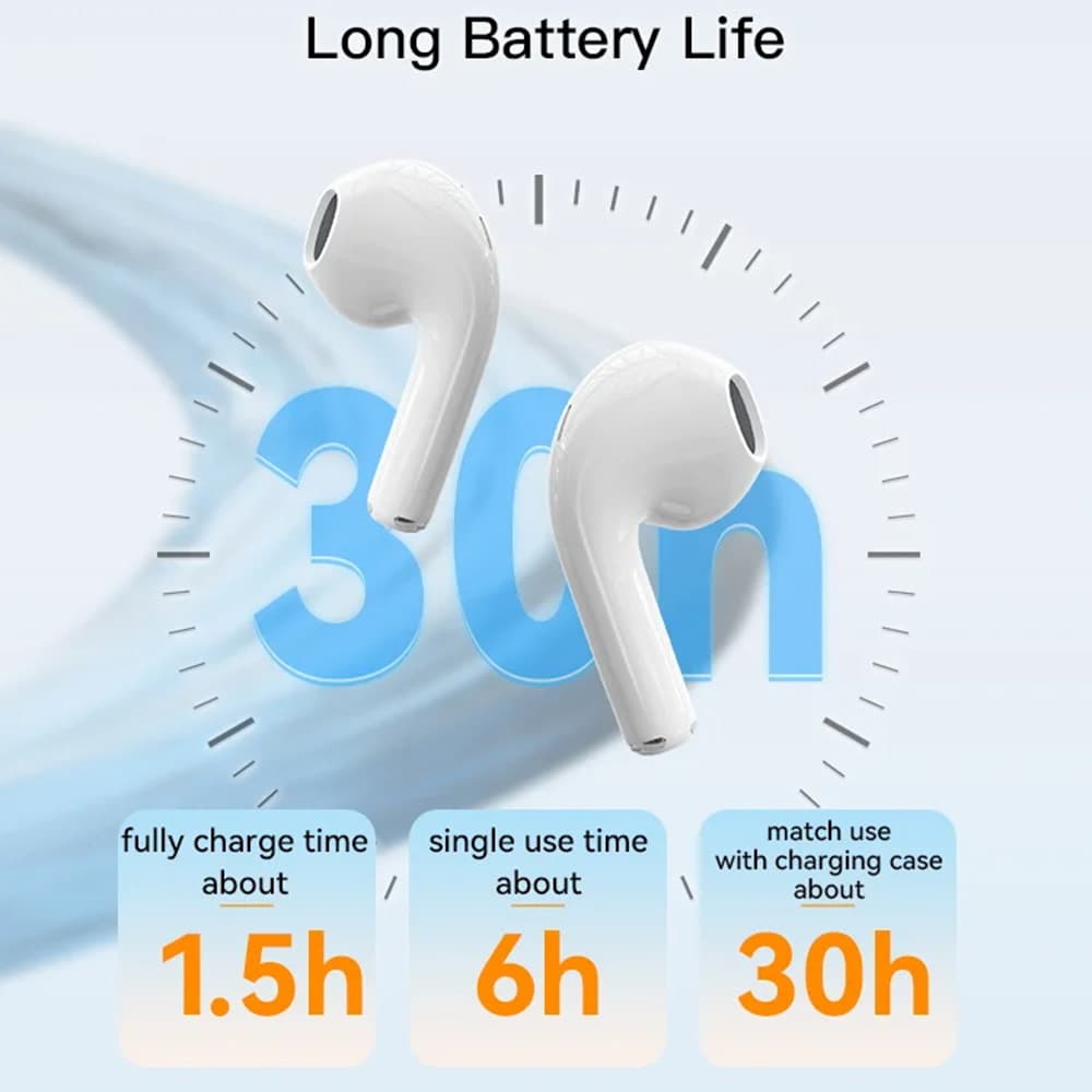 Yesido bezdrátová sluchátka TWS18 Bluetooth V5.1 bílá - náhled 2