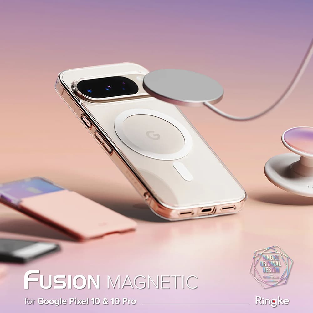 Ringke Fusion MagSafe Google Pixel 10 / 10 Pro průhledný obal - náhled 2