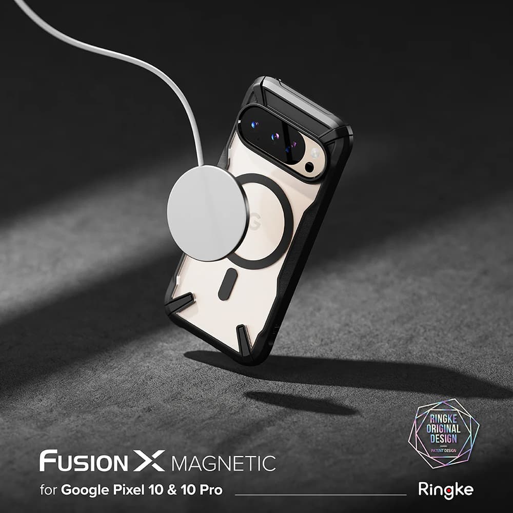 Ringke Fusion X MagSafe Google Pixel 10 / 10 Pro černý obal - náhled 2
