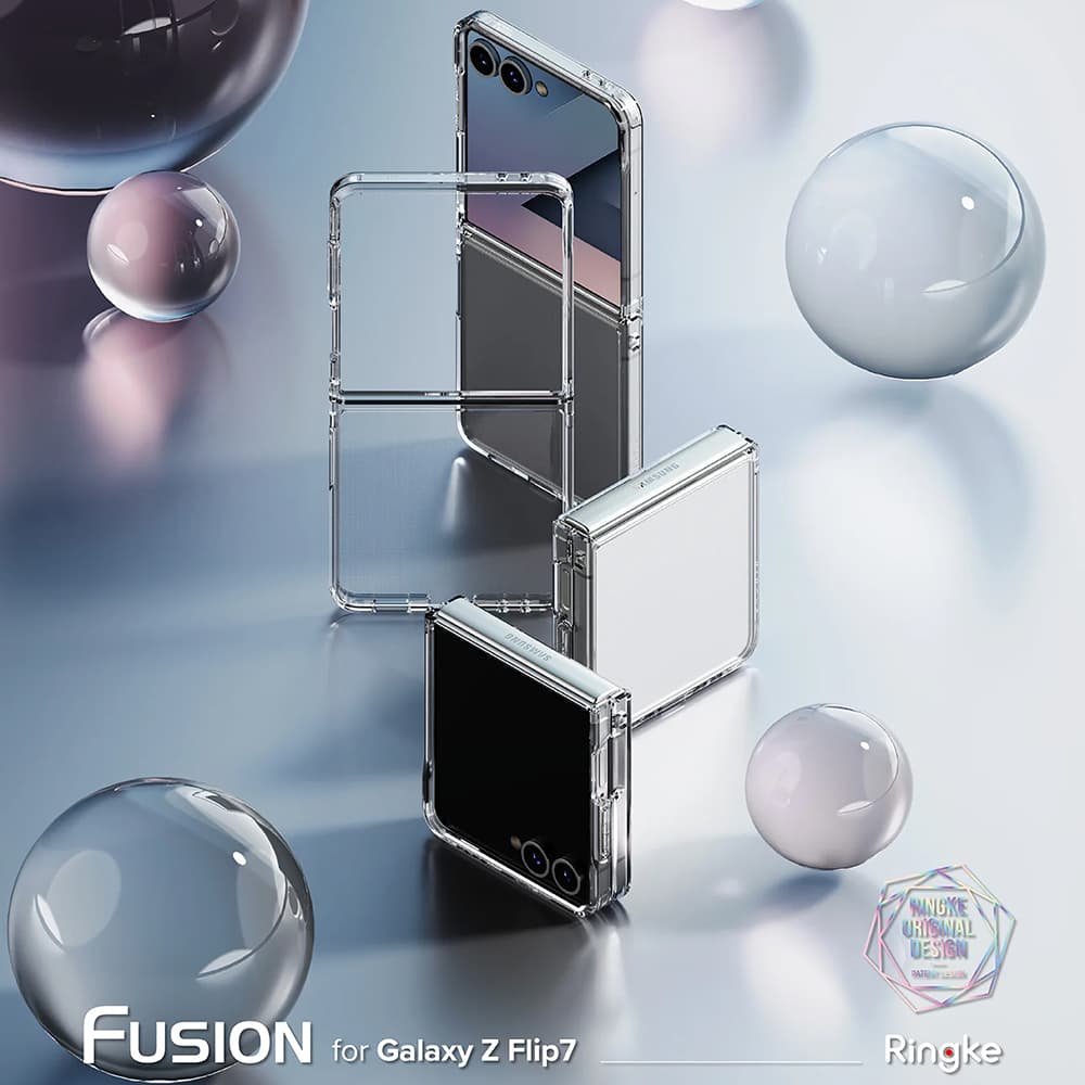 Ringke Fusion pouzdro pro Samsung Galaxy Z Flip7 průhledné - náhled 2