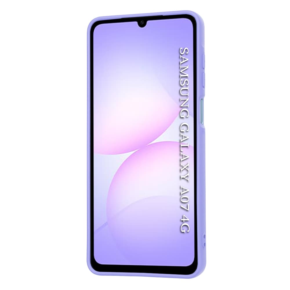 Techsuit SoftFlex pro Samsung Galaxy A07 4G světle fialový - náhled 2