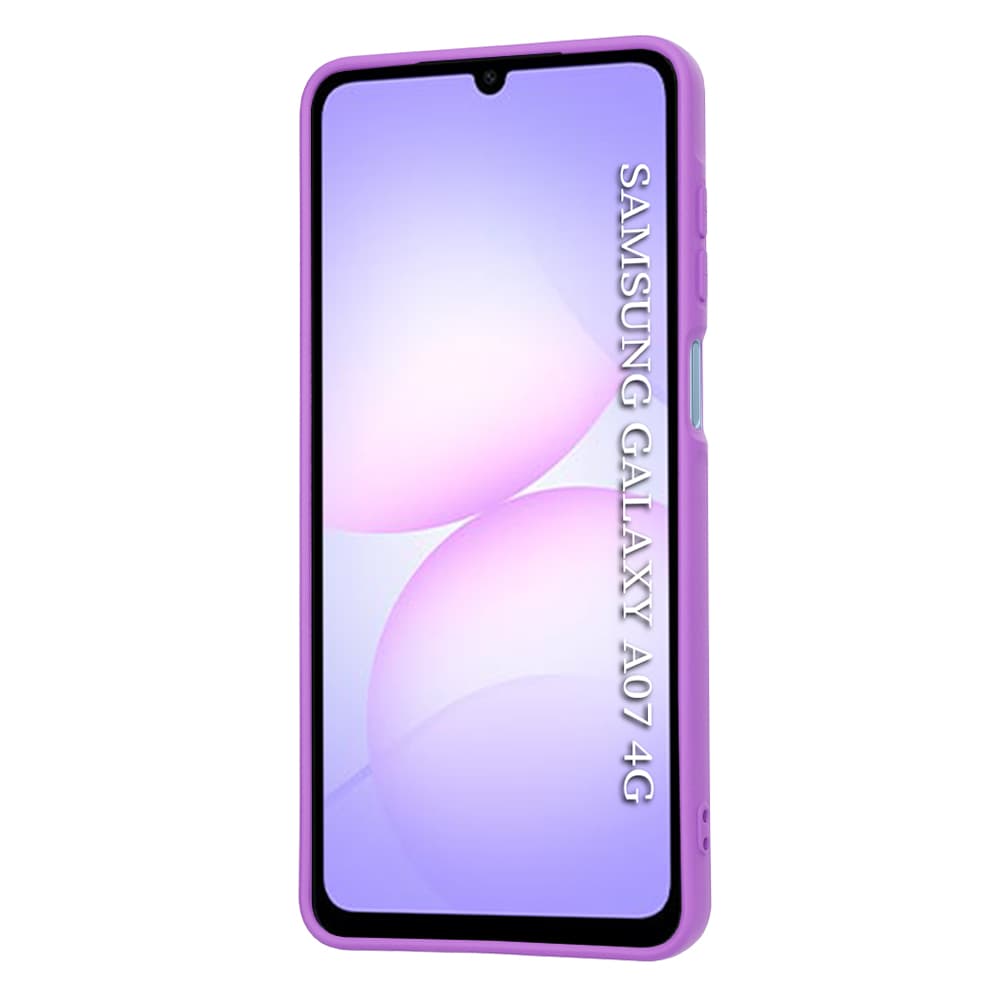 Techsuit SoftFlex pro Samsung Galaxy A07 4G fialový - náhled 2