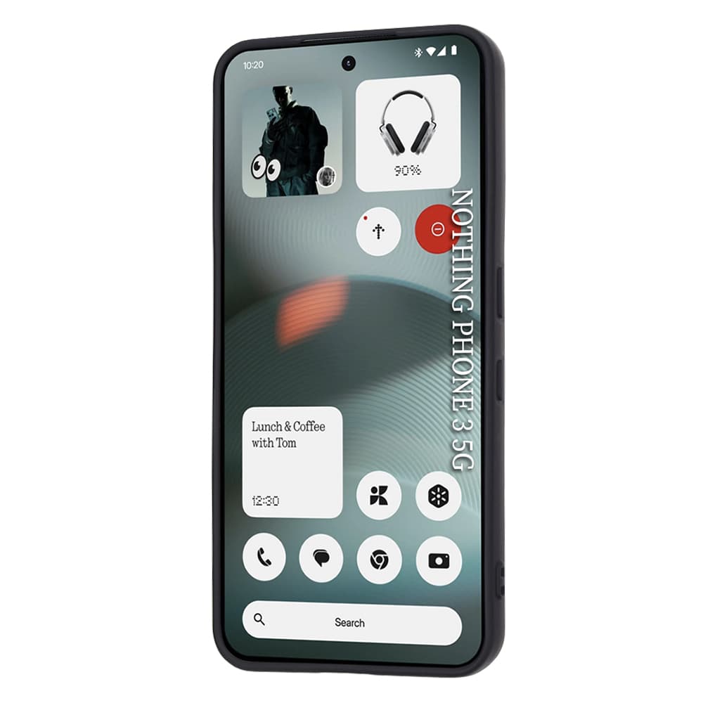 Techsuit SoftFlex pouzdro pro Nothing Phone (3) černé - náhled 2