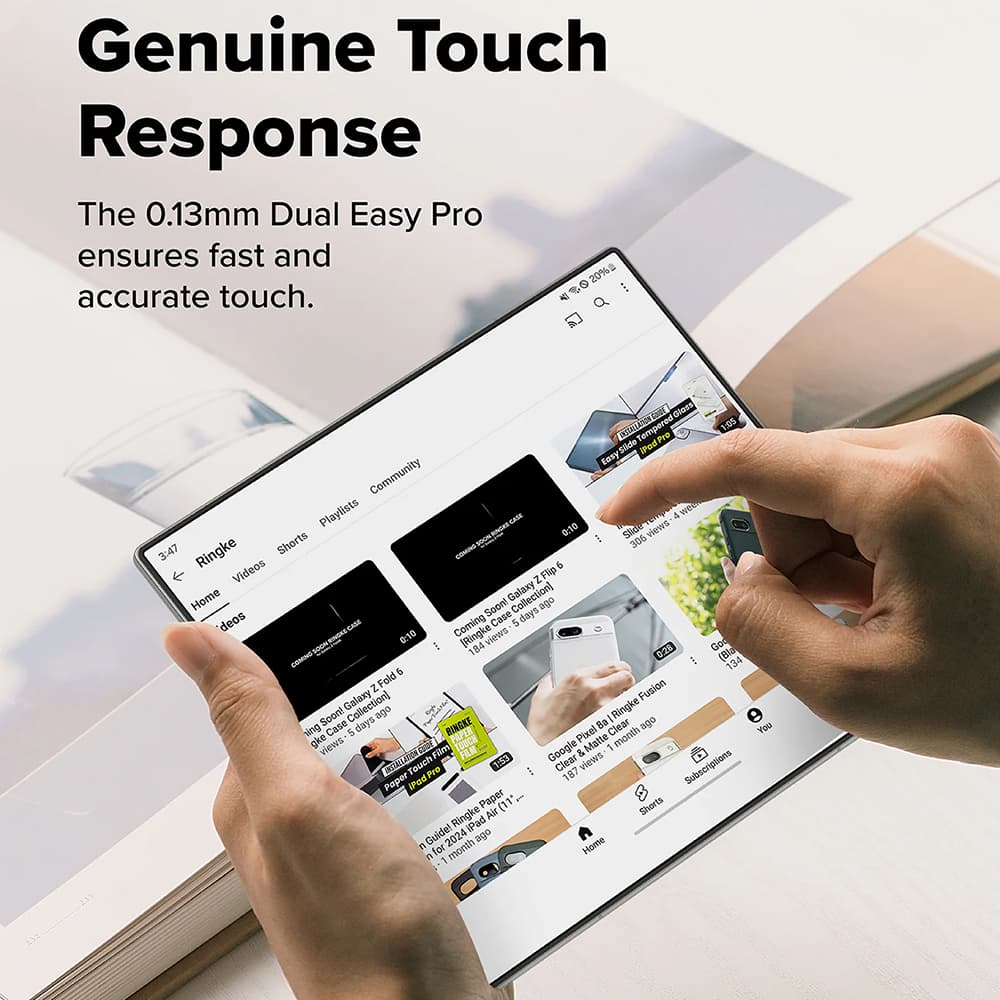 Ringke Dual Easy Pro Film 2 kusy Samsung Galaxy Z Fold7 průhledný - náhled 2