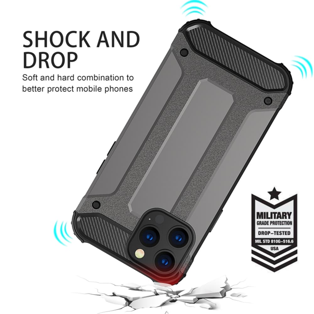 Techsuit Hybrid Armor pro iPhone 17 Air černý - náhled 2