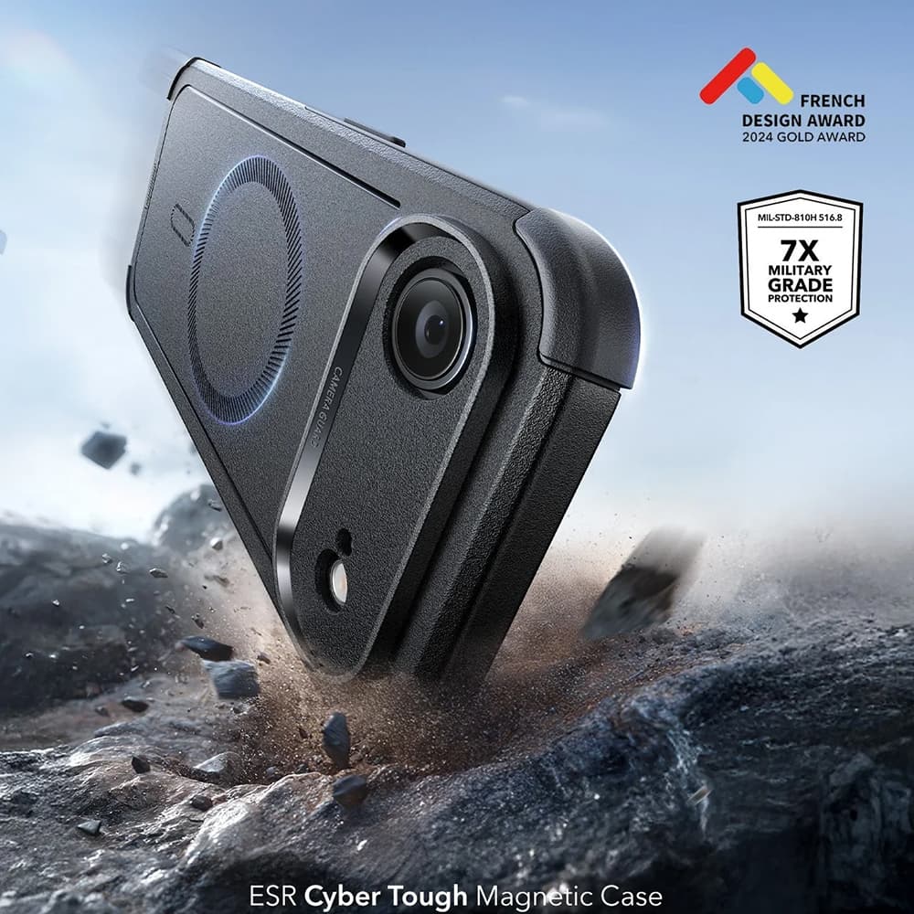 ESR Cyber Halolock pro iPhone 17 Air černý - náhled 2