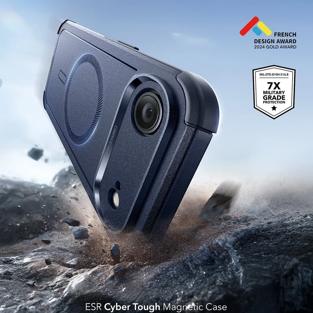 ESR Cyber Halolock pro iPhone 17 Air modrý - náhled 2