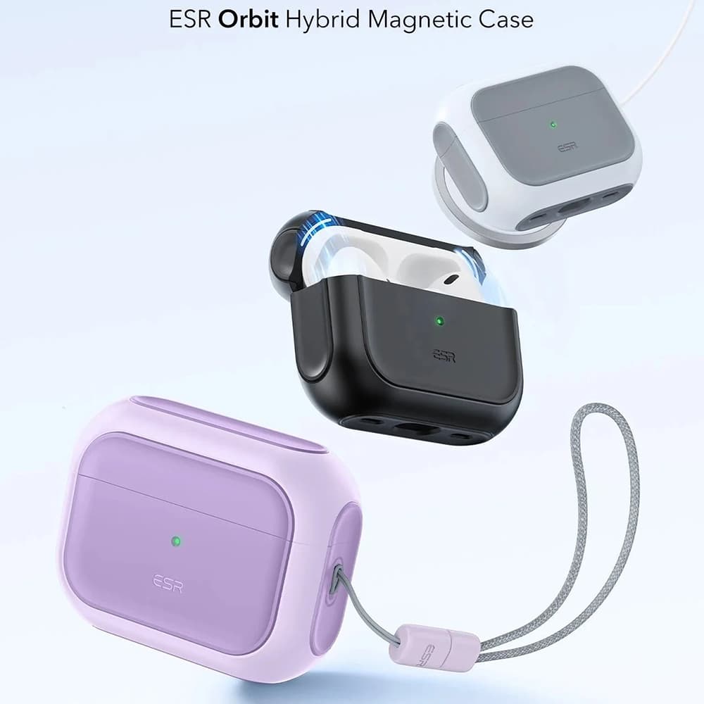 ESR Orbit Hybrid HaloLock pro Apple AirPods Pro 3 levandulová - náhled 2