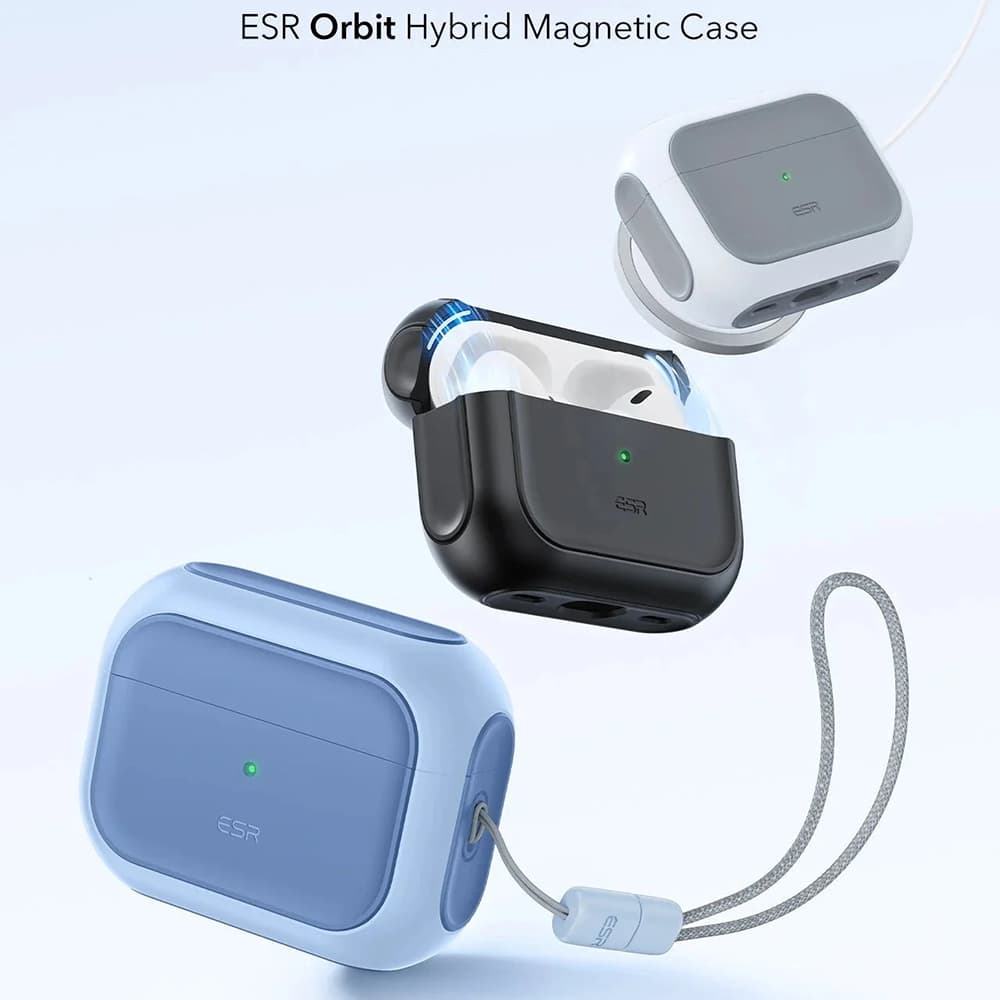 ESR Orbit Hybrid HaloLock pro Apple AirPods Pro 3 modrý prášek - náhled 2