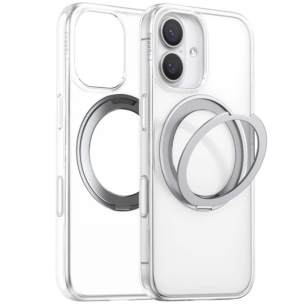 Torras Ostand Pro MagSafe Series iPhone 17 průhledný - náhled 2