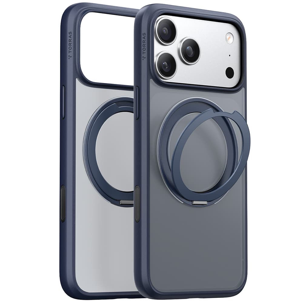 Torras - Ostand Pro MagSafe Series - iPhone 17 Pro - námořnická modrá - náhled 2