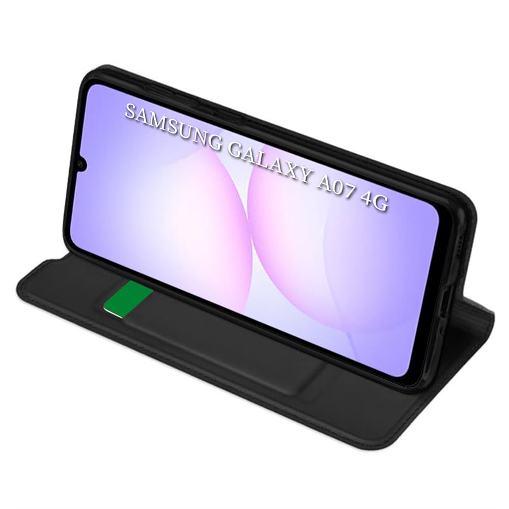 Pouzdro Techsuit Magskin Book pro Samsung Galaxy A07 4G černé - náhled 2