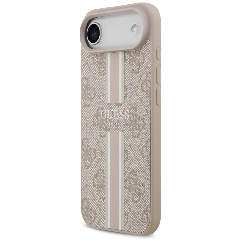 Guess Hardcase 4G Printed Stripes MagSafe iPhone 17 Air růžová - náhled 2