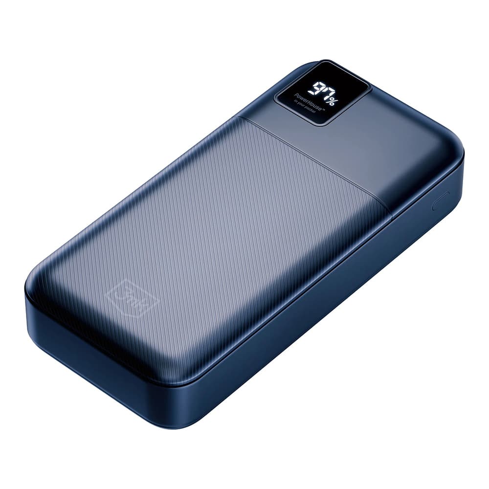 3mk Power Bank PowerHouse 2x USB-A 1x USB-C 20000mAh 22.5W černá - náhled 2