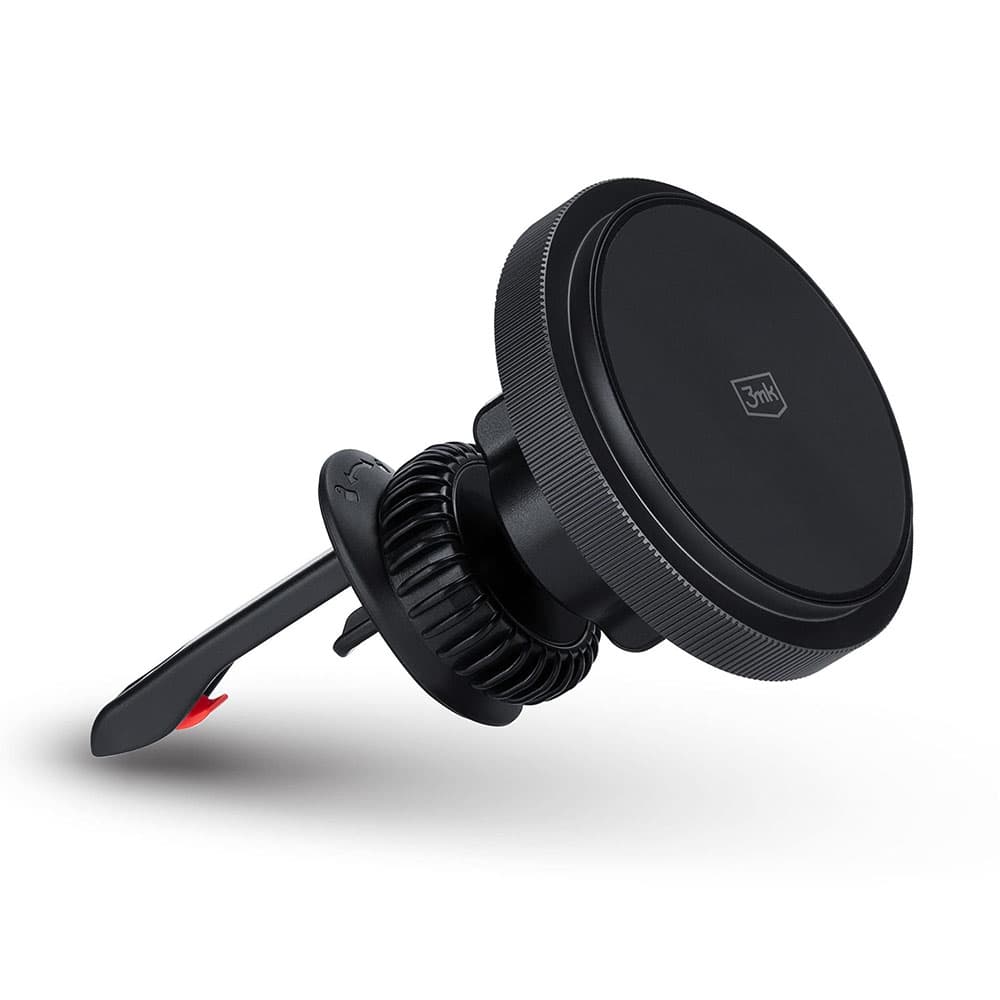 3mk Držák do auta s bezdrátovým nabíjením MagCharger pro ventilaci černý - náhled 2