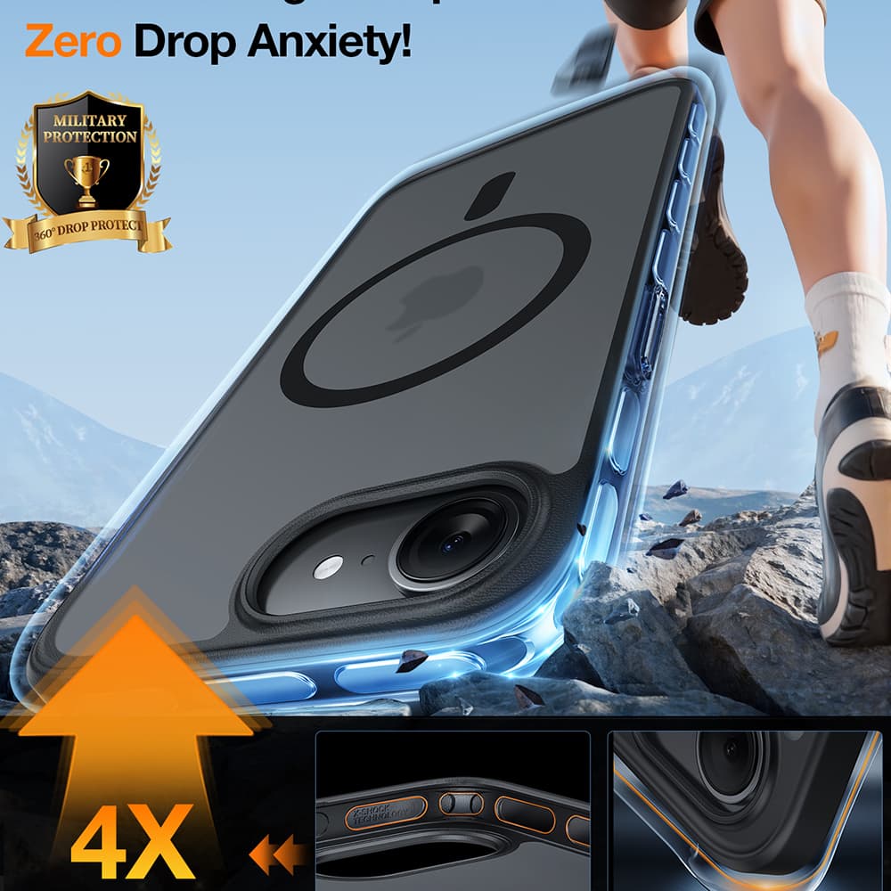 Torras Guardian Magnetic Series iPhone 17 Pro námořnická modrá - náhled 2