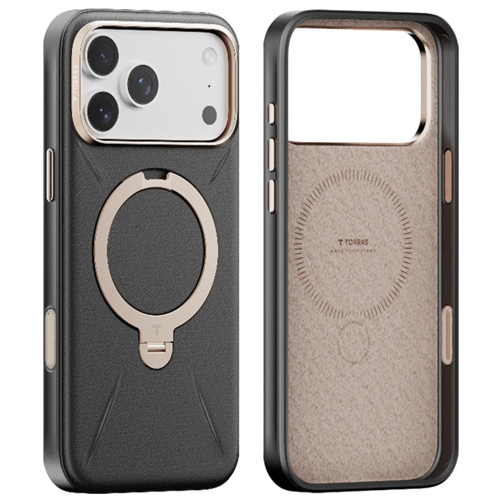 Torras QPRO Leather Series iPhone 17 Pro Max černá - náhled 2