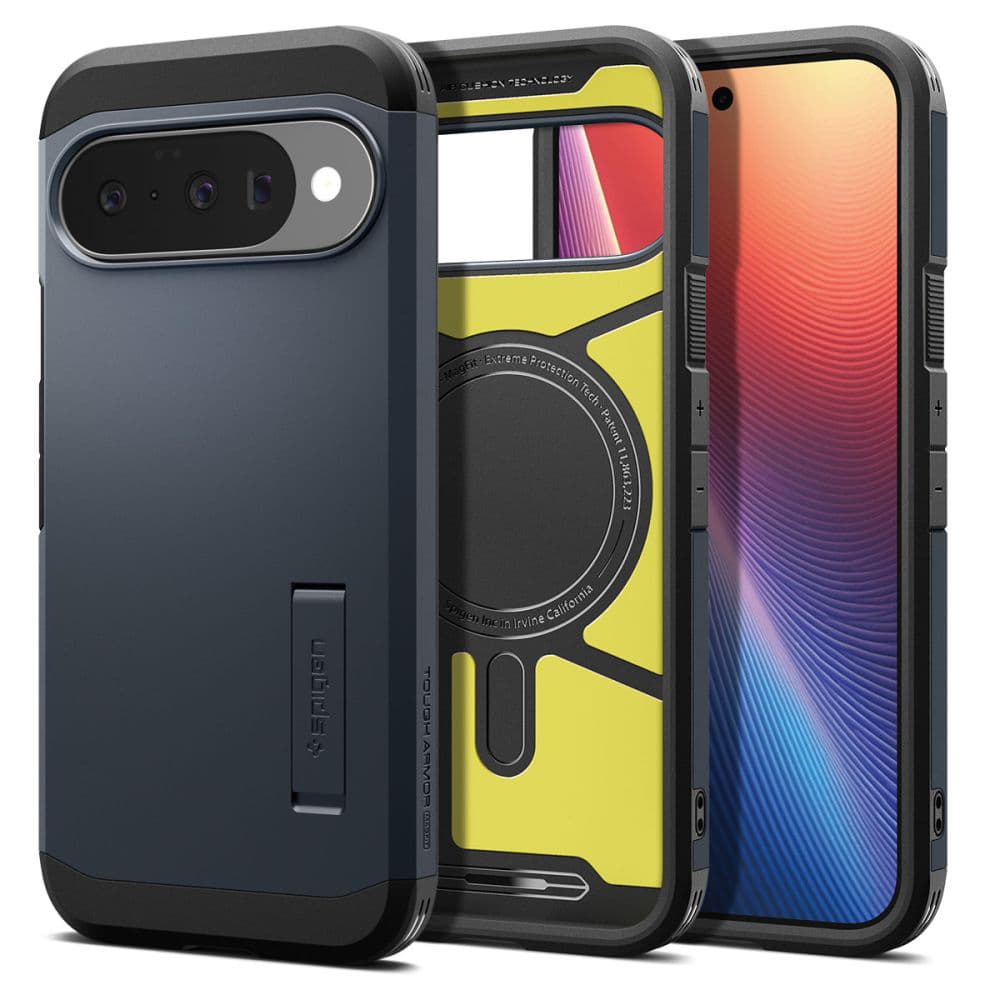 Pouzdro Spigen Tough Armor MagSafe pro Google Pixel 10/10 Pro Metal Slate - náhled 2