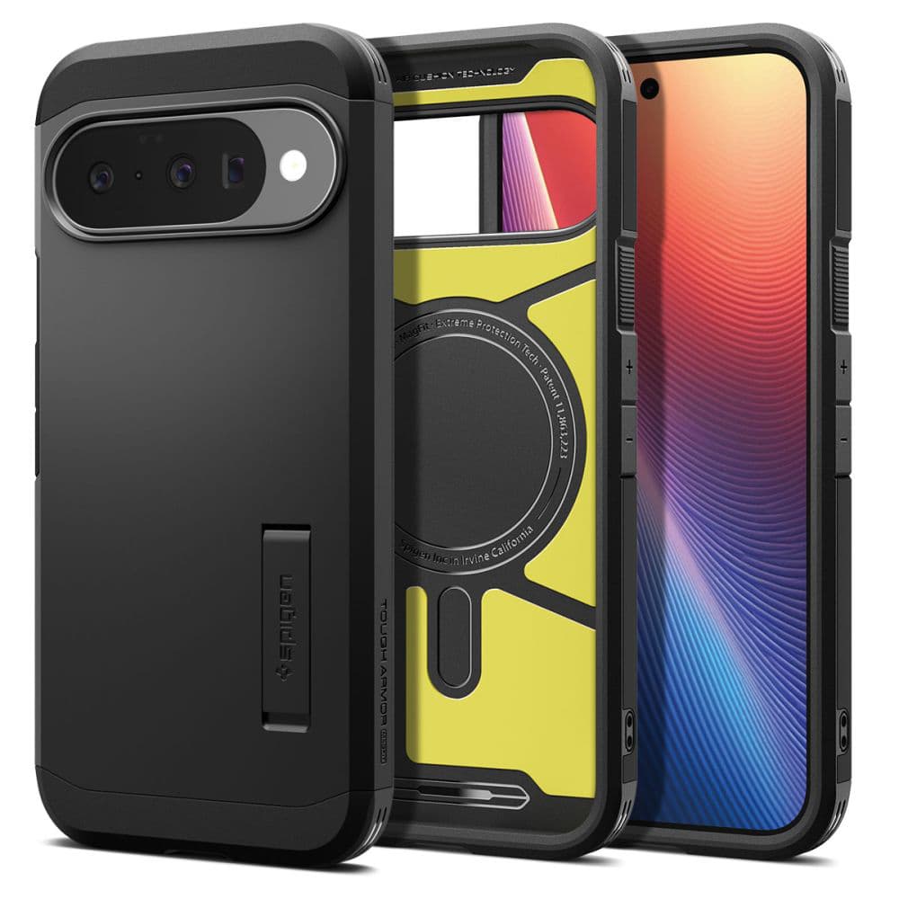 Pouzdro Spigen Tough Armor pro Google Pixel 10 / 10 Pro černé - náhled 2