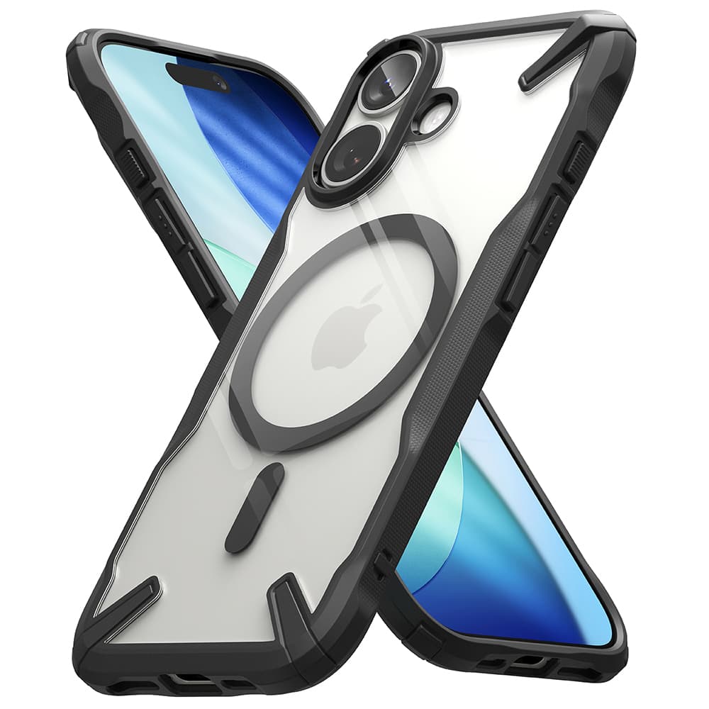 Kryt Ringke Fusion X MagSafe pro iPhone 17 černý - náhled 2