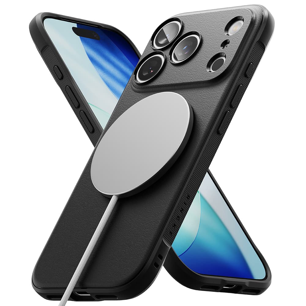 Kryt Ringke Onyx MagSafe pro iPhone 17 Pro černý - náhled 2